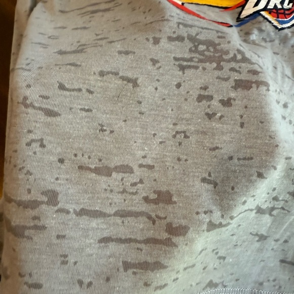 NWT NBA Thunder Gray Burnout Tank Top - Picture 4 of 5